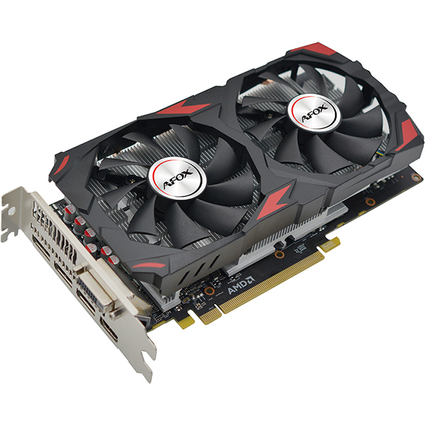 Видеокарта AFOX ATX Dual Fan RX580 (AFRX580-8192D5H3-V2)