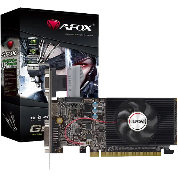 Видеокарта AFOX GT610 1GB LP (AF610-1024D3L7-V6)