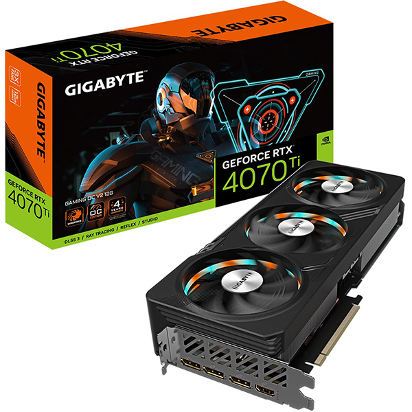 Видеокарта GIGABYTE RTX4070Ti GAMING 12GB (GV-N407TGAMING OCV2-12GD)