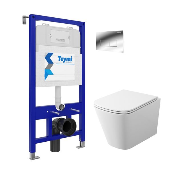 Унитаз Teymi T70011+T40302+T70202CH