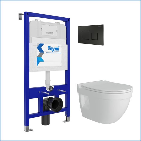 Унитаз Teymi T70011+T70702BM+T40806