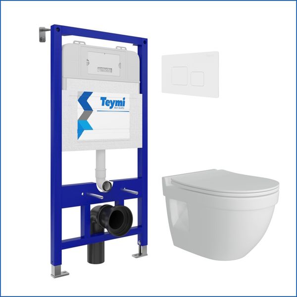 Унитаз Teymi T70011+T70021WM+T40806 фото