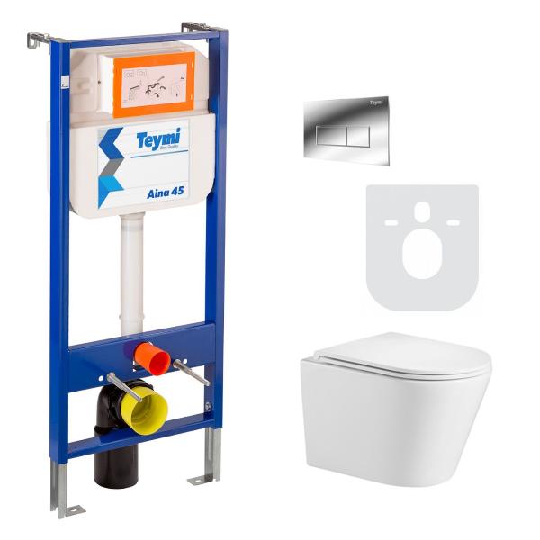 Унитаз Teymi T70034/T70202CH/T40201