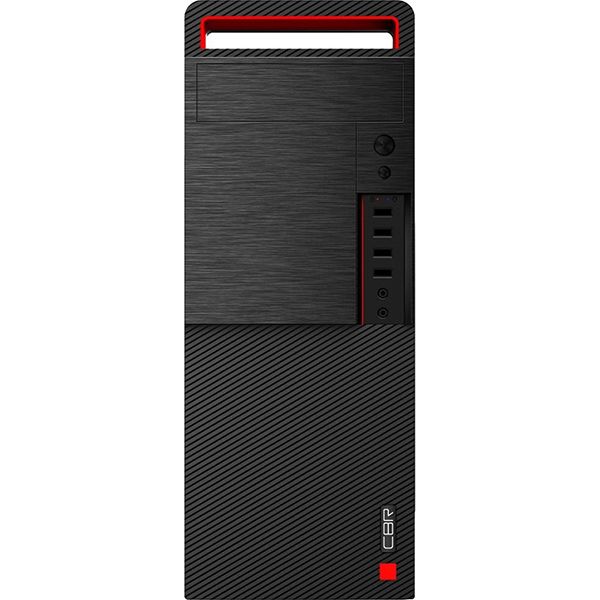 Корпус для компьютера Cbr ATX Miditower E191 Black PCC-ATX-E191-WPSU