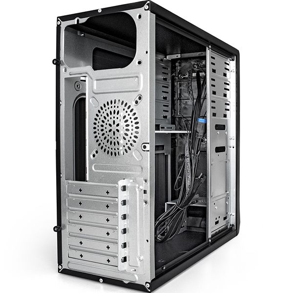 Корпус для компьютера ExeGate Minitower CP-603UB Black EX283214RUS