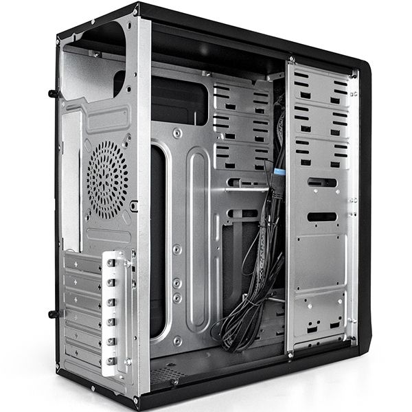 Корпус для компьютера ExeGate Minitower CP-603UB Black EX283214RUS