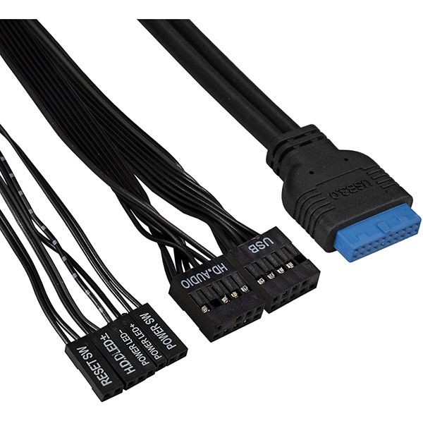 Корпус для компьютера ExeGate Minitower CP-603UB Black EX283214RUS