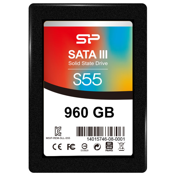 SSD накопитель Silicon Power 960GB S55 (SP960GBSS3S55S25)