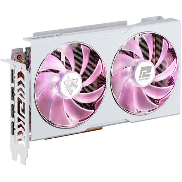 Видеокарта PowerColor RX 6650XT 8GB (AXRX 6650XT 8GBD6-3DHLV3/OC)