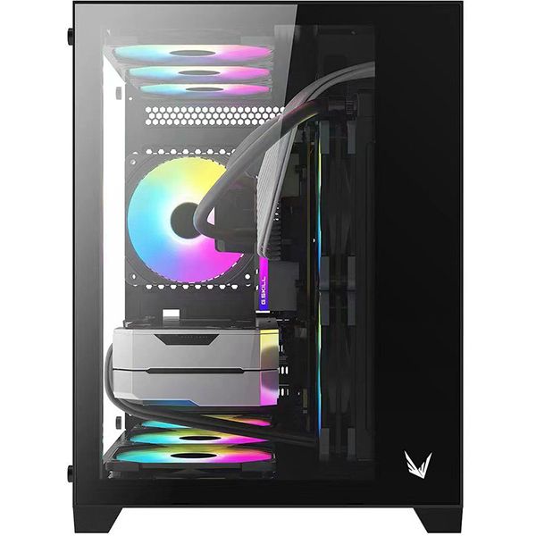 Корпус для компьютера Formula CRYSTAL Z5 TG черный