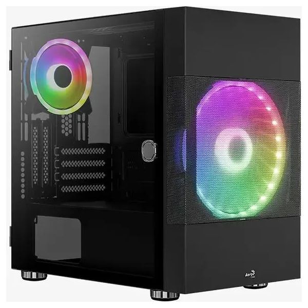 Корпус для компьютера Aerocool ATOMIC-G-BK-V1