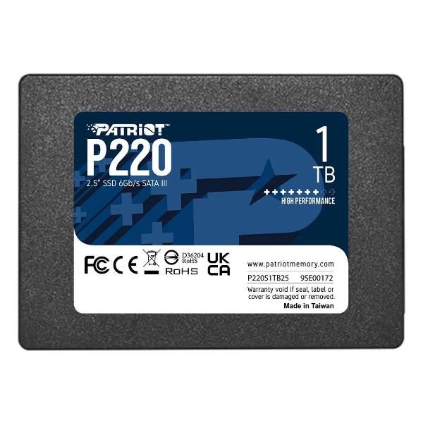 SSD накопитель Patriot Memory 1TB P220S1TB25