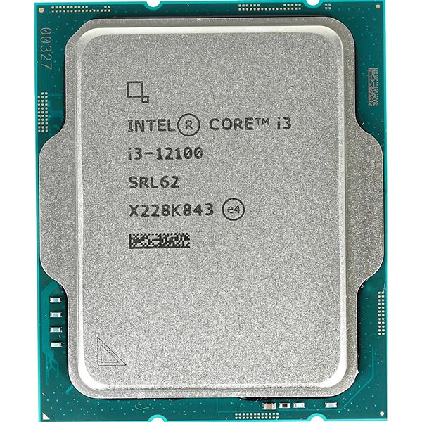 Процессор Intel Core i3-12100 Alder Lake-S (LGA1700/3.3-4.3GHz/4C