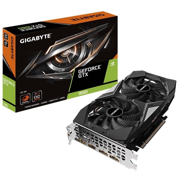 Видеокарта GIGABYTE GeForce GTX 1660 OC 6GB