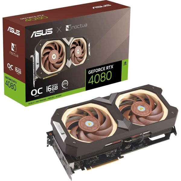 Видеокарта ASUS RTX4080-O16G-NOCTUA