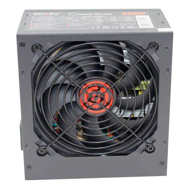 Блок питания Ginzzu CB450 12см