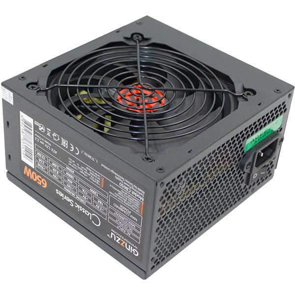 Блок питания Ginzzu CB650 12см