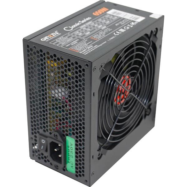 Блок питания Ginzzu CB650 12см