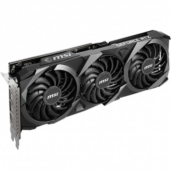 Видеокарта MSI GeForce RTX 3060TI VENTUS 3X 8GB OC LHR