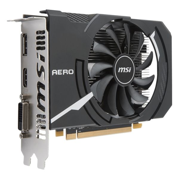 Видеокарта MSI Radeon RX 550 AERO ITX 4G OC