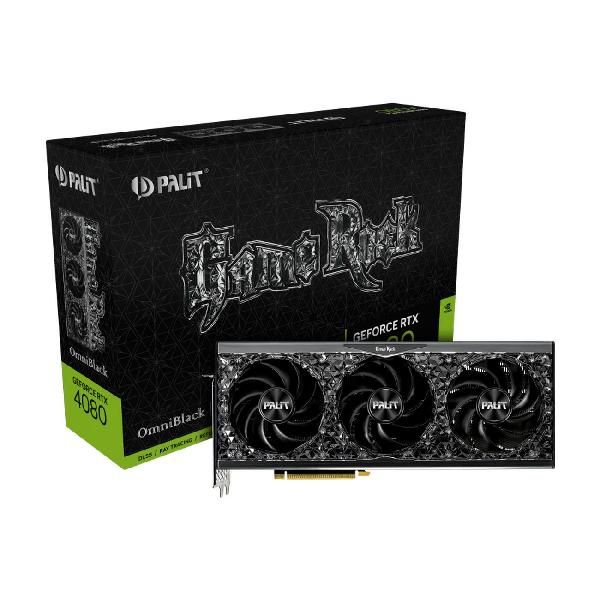 Видеокарта Palit NVIDIA GeForce RTX 4080 GameRock OmniBlack 16GB (NED4080019T2-1030Q)