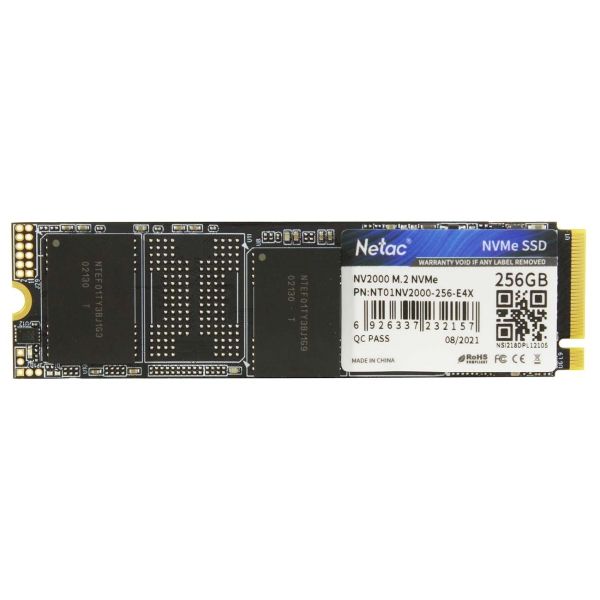 SSD накопитель Netac NV2000 256GB (NT01NV2000-256-E4X) фото
