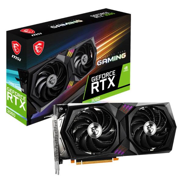 Видеокарта MSI NVIDIA GeForce RTX 3060 GAMING 12GB (RTX 3060 GAMING 12G)