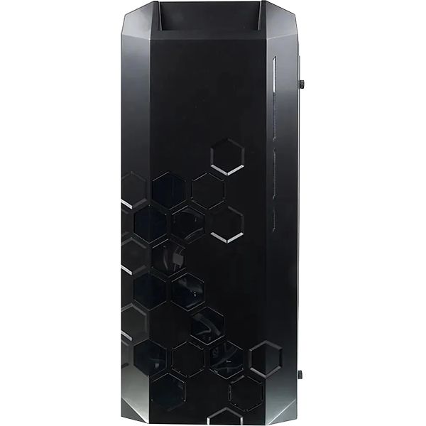 Корпус для компьютера Formula V-LINE 6000-RGB черный без БП ATX 2x120mm 2xUSB2.0 2xUSB3.0 audio front door bott PSU