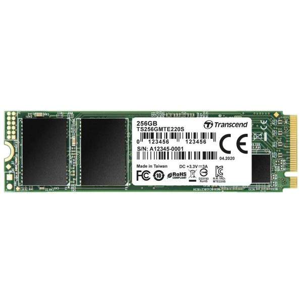 SSD накопитель Transcend MTE220S 256GB (TS256GMTE220S) фото