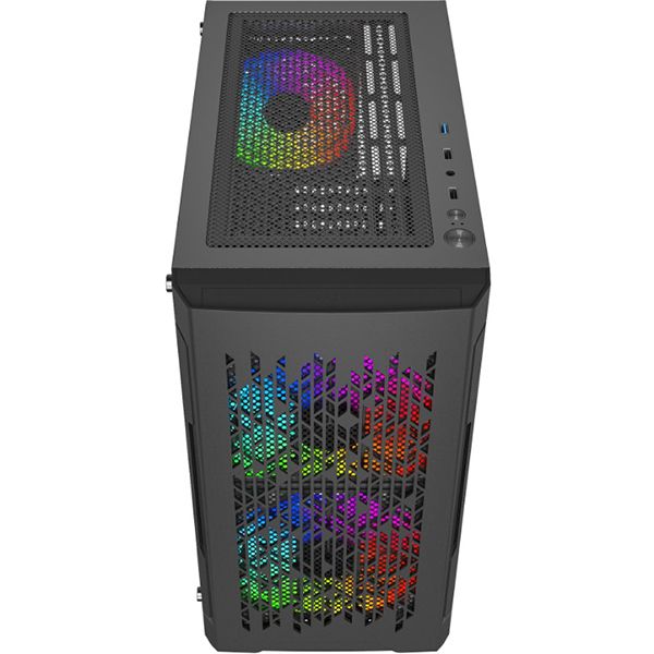 Корпус для компьютера Powercase Mistral Micro D3B ARGB CMMDB-A3