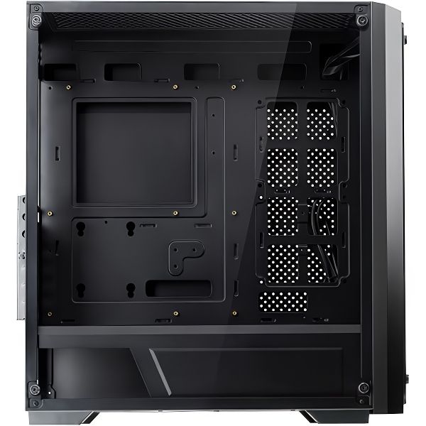 Корпус для компьютера RAIJINTEK 0R20B00153 PONOS TG Coating Black EEB E-ATX ATX M-ATX Mini-ITX USB3.0x1, USB2.0