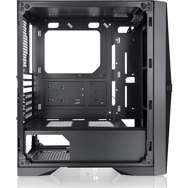 Корпус для компьютера RAIJINTEK 0R20B00205 SILENOS MS PRO, black, ATX M-ATX Mini-ITX, USB3.0x2, Type Cx1, HD Aud