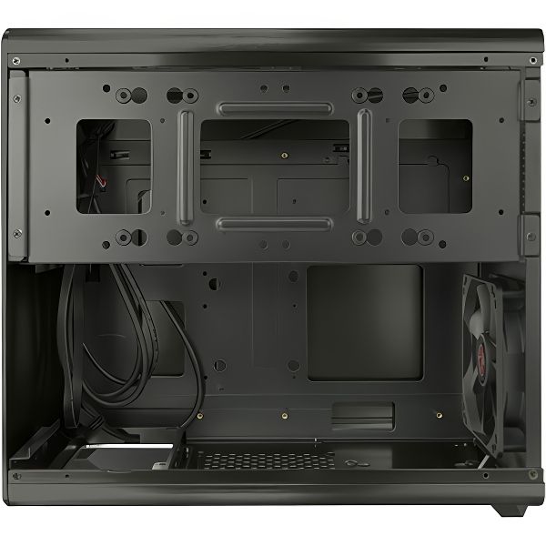 Корпус для компьютера RAIJINTEK 0R200025 STYX BLACK Aluminum, Micro ATX / Mini-ITX, USB3.0x2, HD Audiox1