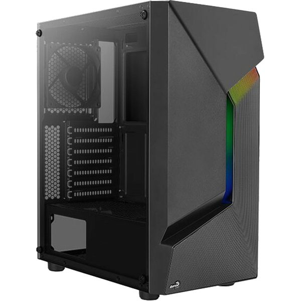 Корпус для компьютера Aerocool Scape-G-BK-v1 black 4711099471539 без блока питан