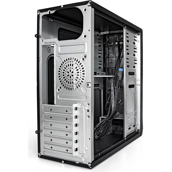 Корпус для компьютера ExeGate EX278394RUS CP-603 Black ATX <без БП> 2*USB+2*USB