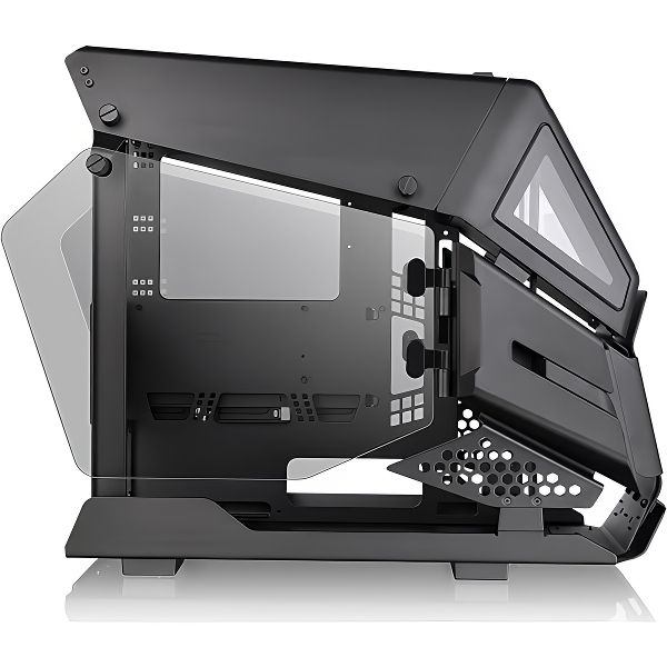 Корпус для компьютера Thermaltake AH T200 черный без БП mATX 4x120mm 4x140mm 2xUSB3