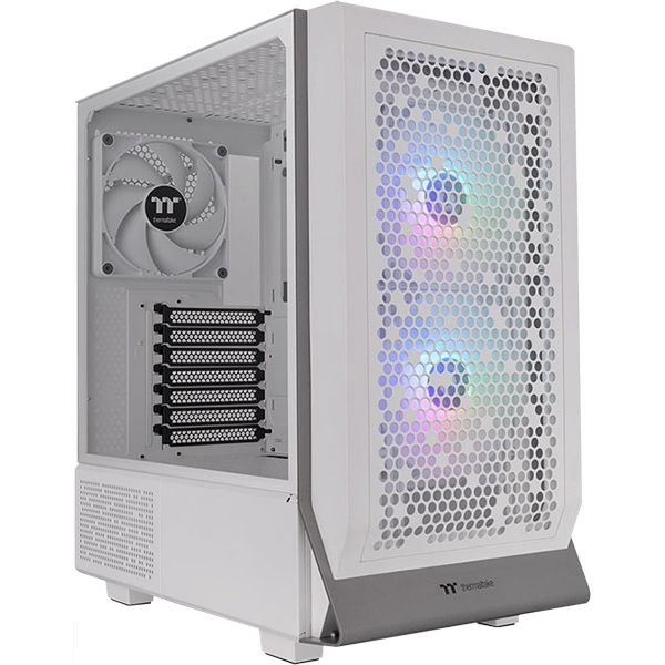 Корпус для компьютера Thermaltake Ceres 300 TG ARGB белый без БП ATX 3x140mm 2xUSB3