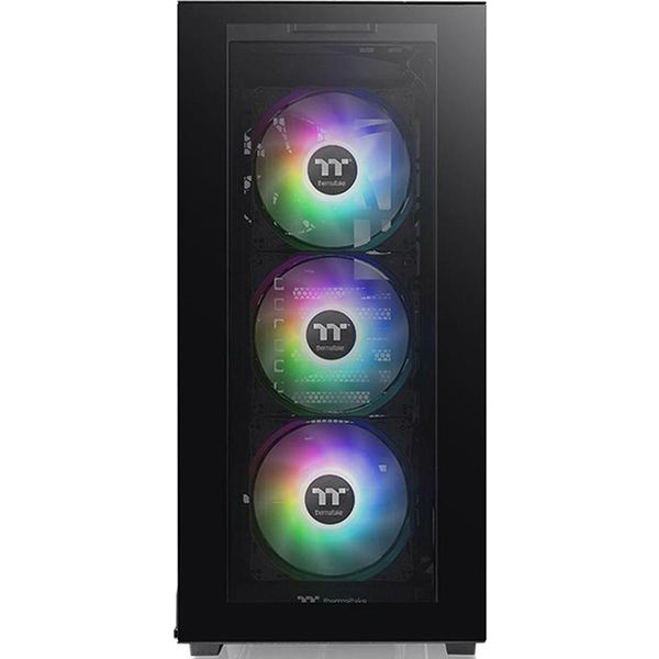 Корпус для компьютера Thermaltake Divider 300 TG ARGB черный без БП ATX 3x120mm 3x1