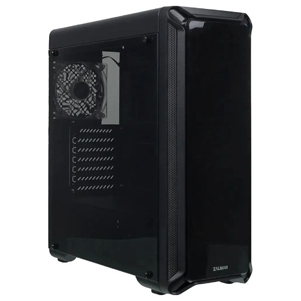 Корпус для компьютера Zalman i3 edge черный без БП ATX 2x120mm 2xUSB2.0 1xUSB3