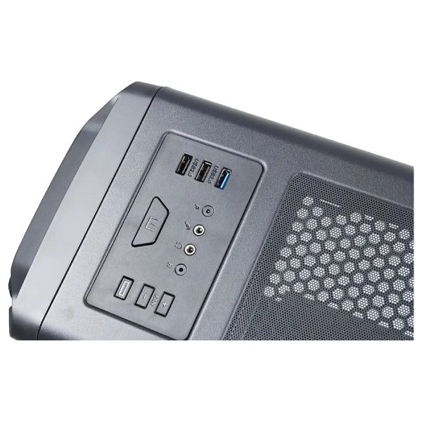 Корпус для компьютера Zalman i3 edge черный без БП ATX 2x120mm 2xUSB2.0 1xUSB3