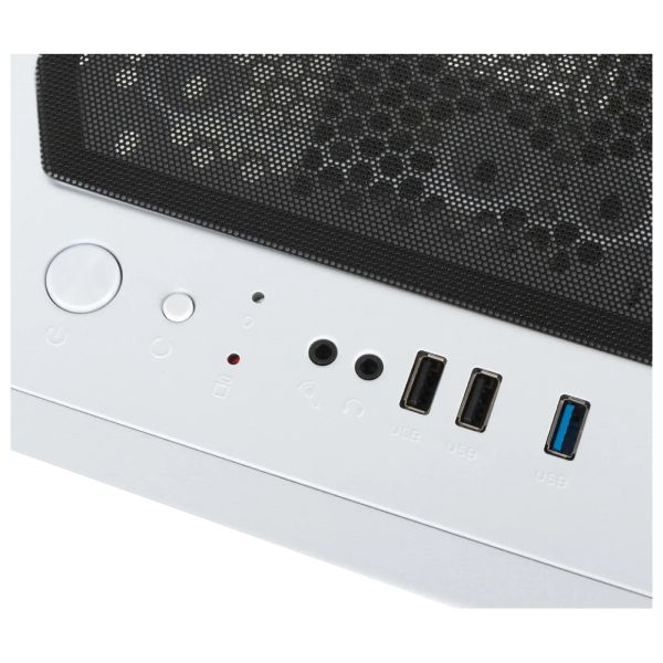 Корпус для компьютера Zalman S5 белый без БП ATX 6x120mm 2x140mm 2xUSB2.0 1xUS