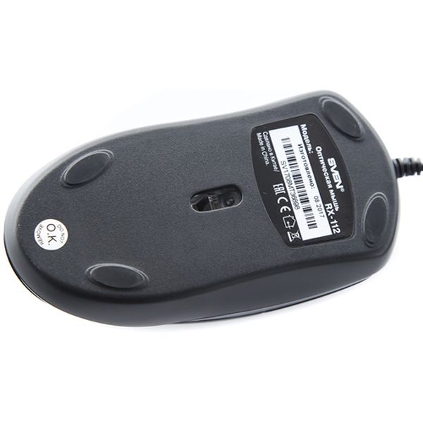 Мышь проводная Sven RX-112 USB (SV-03200112UB)