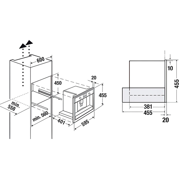 Встраиваемая кофемашина Kuppersbusch CKV 6550.0 W1