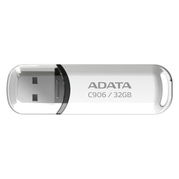 Флэш диск USB ADATA Classic C906 White 32GB (AC906-32G-RWH)