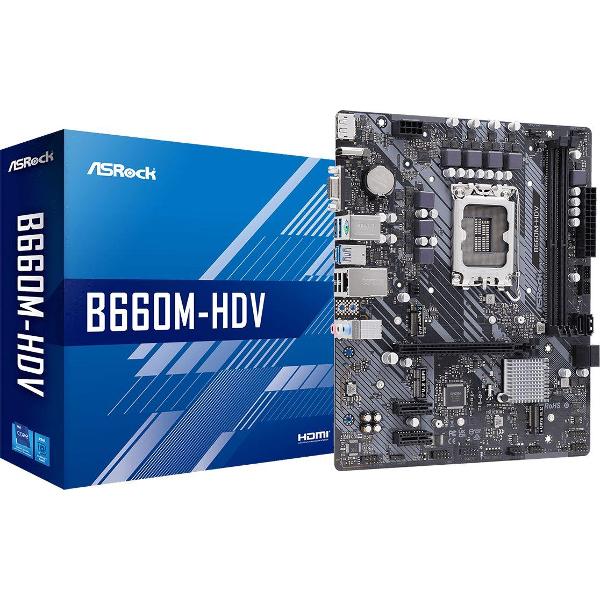 Материнская плата ASRock B660M-HDV фото