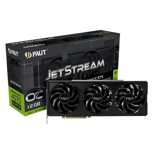 Видеокарта Palit RTX 4070 SUPER JetStream OC