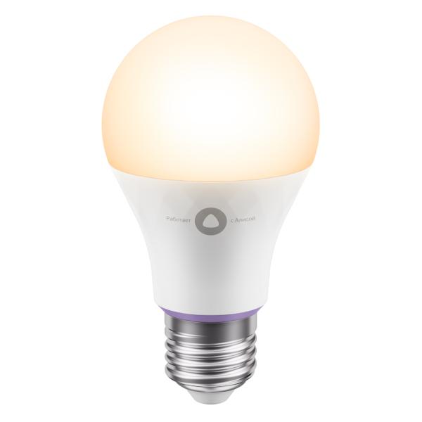 Умная лампочка Яндекс E27, работает с Алисой (YNDX-00501)