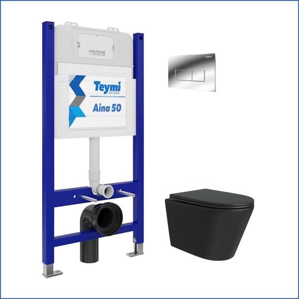 Унитаз Teymi T70033/T70202CH/T40201MB