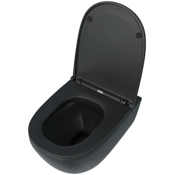 Унитаз Teymi Lina S Black F08140