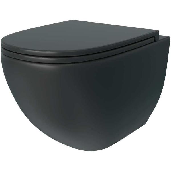 Унитаз Teymi Lina S Black F08140